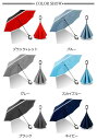 逆さ傘 自立する傘 反射テープ付き 超大直径125cm カサ レディース 逆向き 2重傘 メンズ 傘 長傘 紫外線カット 丈夫 梅雨対策 半自動開閉 雨傘 UV...
