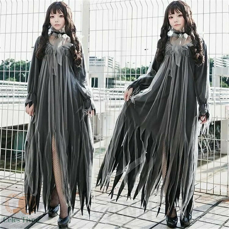 ハロウィン衣装 吸血鬼 幽霊 魔女 悪魔 鬼 ハロウィン ヴァンパイア ゾンビ 花嫁 レディース 幽霊の花嫁 魔女 コスプレ 仮装 おばけハロウィン 衣装 ゾン...