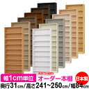 天井 つっぱり オーダー 本棚 収納 棚 書棚 ラック サイズオーダー 天井 突っ張り【送料無料】天井つっぱり オーダーラック 奥行31cm 高さ241.1〜2...