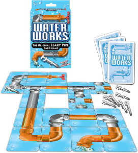 ウィニングムーブズ 水道管ゲーム Classic Waterworks Card Game 1196 Winning Moves クラシック ウォーターワークス カードゲーム ボードゲーム 家族 ファミリー パーティー アメリカ 海外 人気