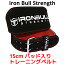 Iron Bull Strength 15cm パッド入り トレーニングベルト パワーベルト 筋トレ ベルト 腰ベルト リフティングベルト 腰痛ベルト アイアンブル レザー ジム 筋肉 腰 ジム スクワット ダンベル 筋力 男女共用 レディース 女性 筋力トレーニング ベルト 6インチ