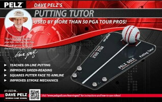 PELZGOLFペルツゴルフパッティングチューターDP4007パター練習パッティングマットPuttingTutorゴルフスウィング練習器具マット上達デイブペルツ練習用器具