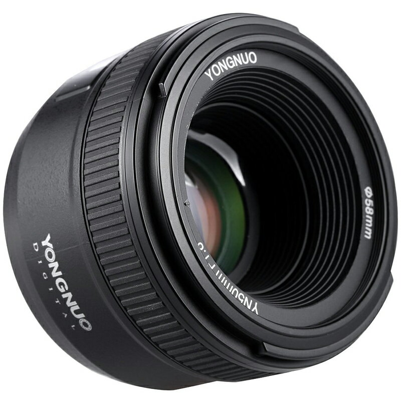 YONGNUO AF 50mm f1.8 大口径 オートフォーカス FX DX フルフレーム レンズ Nikon用 単焦点