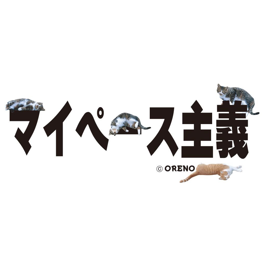 おもしろ トレーナー 猫柄 茶虎 「マイペース主義」ネコ ねこ ぬこ キャット 茶トラ 注目 面白い メンズ レディース かわいい グレー