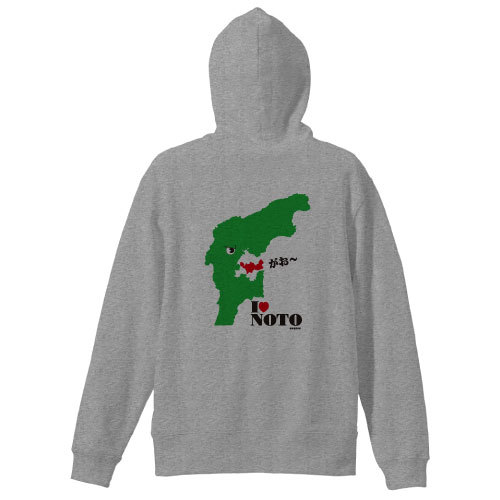 ��Φ�����ϥ��å� ���ǽ�Х������ ��I LOVE NOTO���� �ѡ����� ��� ��ǥ����� ��˥��å��� �˽����� ���⤷�� ���졼 S/M/L/XL