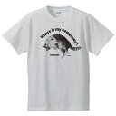 ご当地 模様 猫 Tシャツ【北海道】 おもしろ 男女兼用 メンズ レディース 半袖 ホワイト S M L XL 都道府県 県民(4)