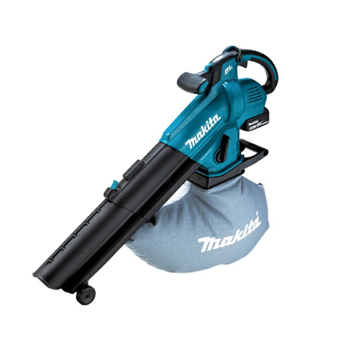 マキタ 充電式ブロワ集じん機 肩掛けバンド ダストバッグ付 急速充電器付 18Vバッテリー付 MUB187DWF