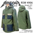  Xm[{[h EFA/ WPbg  Y fB[Xy rideout(ChAEg) hSWPbg/ dragon jacket RSW4906 z14-15 n XL[ Xm{ {[hEFA jZbNX(jp)