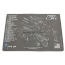 \2025年7月決算セール/CERUS GEAR SCHEMATIC HANDGUN PROMAT RUGER LCP II ガンマット サバゲー メンテナンス