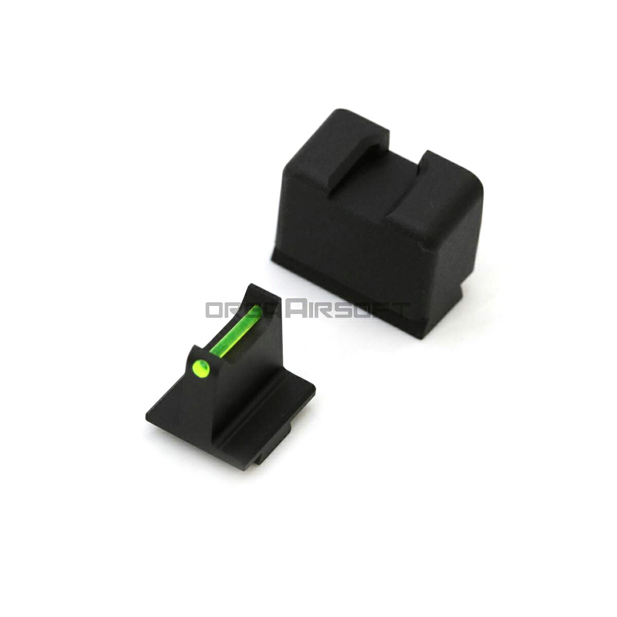 PARA BELLUM P320 Green Fiber Optic F/Rサイトセット ガスブロ サバゲー ハンドガン