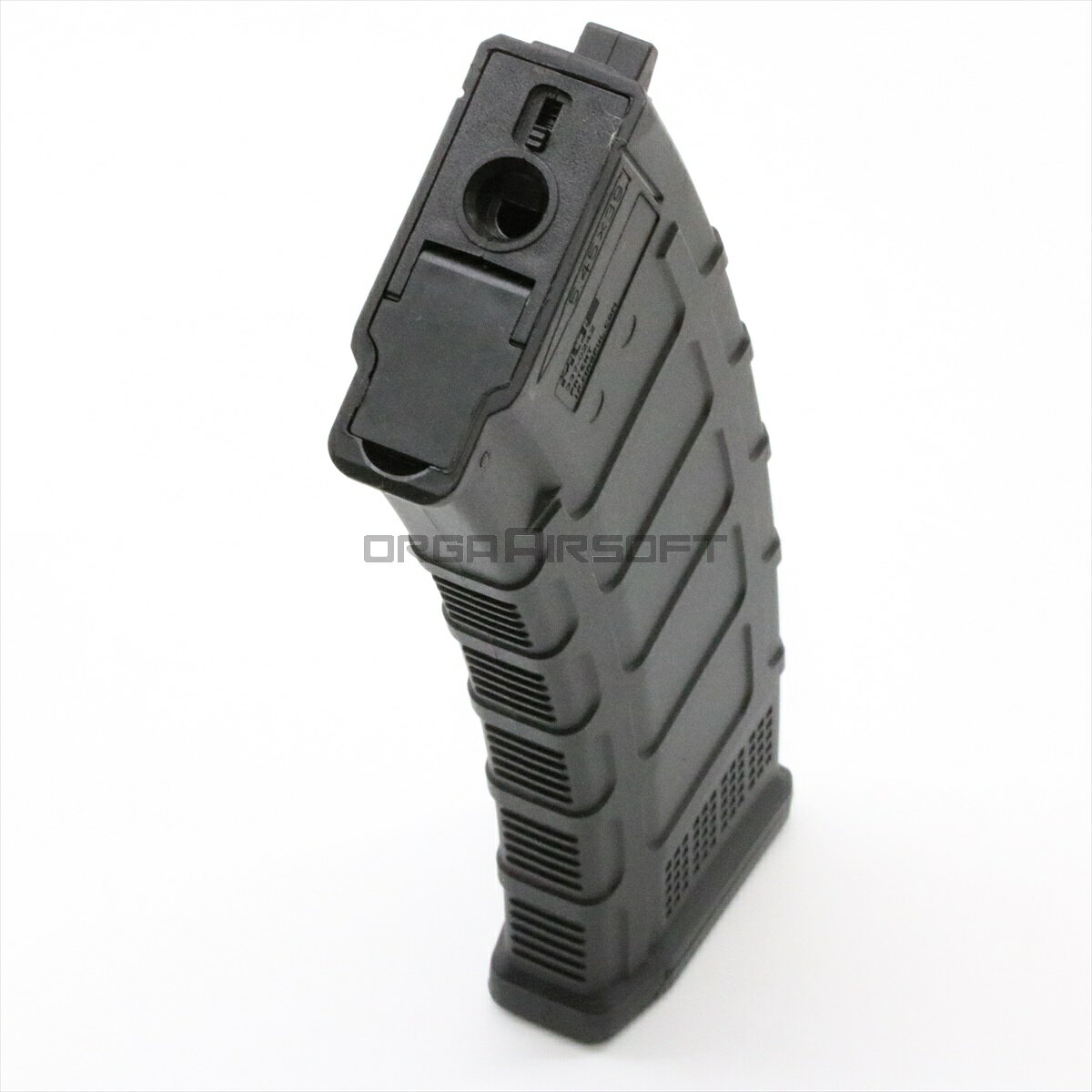 オルガエアソフト楽天市場店のD-DAY AK74電動ガン用 PMAG MOEタイプ 多弾550連マガジン BK サバゲー｜アングル3