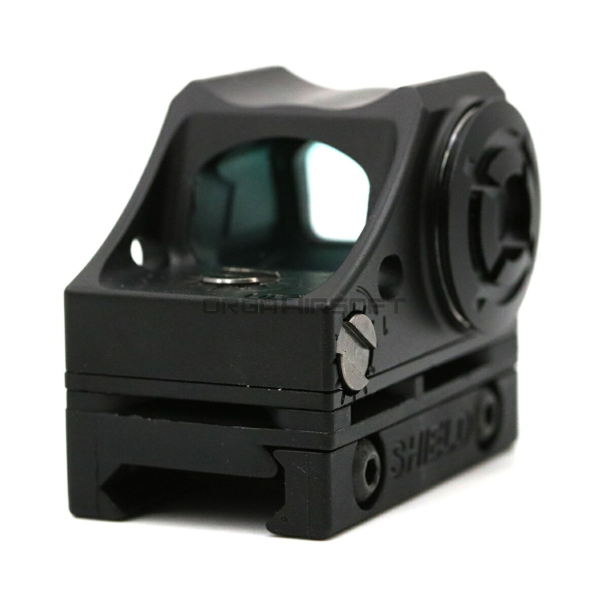 オルガエアソフト楽天市場店のSHIELD SIGHTS CQSタイプ レッドドットサイト レプリカ サバゲー｜アングル2