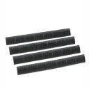 ERGO Keymod 7Slots Wedgelok RailCover 4個セット BK Keymod エルゴ サバゲー