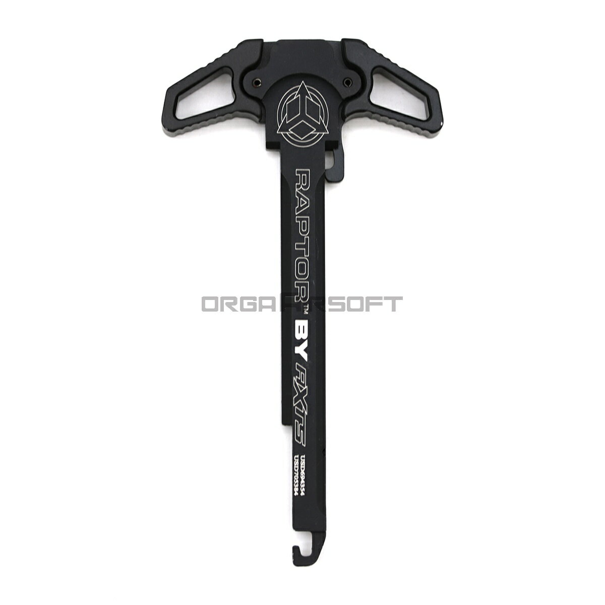 ＼エントリーでポイント10倍／【3月20日20時〜3月26日1時59分まで】5KU AXTS Raptor タイプ アンビ チャージングハンドル 電動M4/M16用 サバゲー