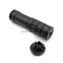Revanchist Airsoft JK Armament MSTスタイルサイレンサー Type A (14mm逆ネジ) BK ガスブロ サバゲー