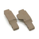 MADBULL SI COBRA Straight/Right トリガーガード 2個セット FDE マッドブル ストライクインダストリーズ 電動ガン カスタムパ...