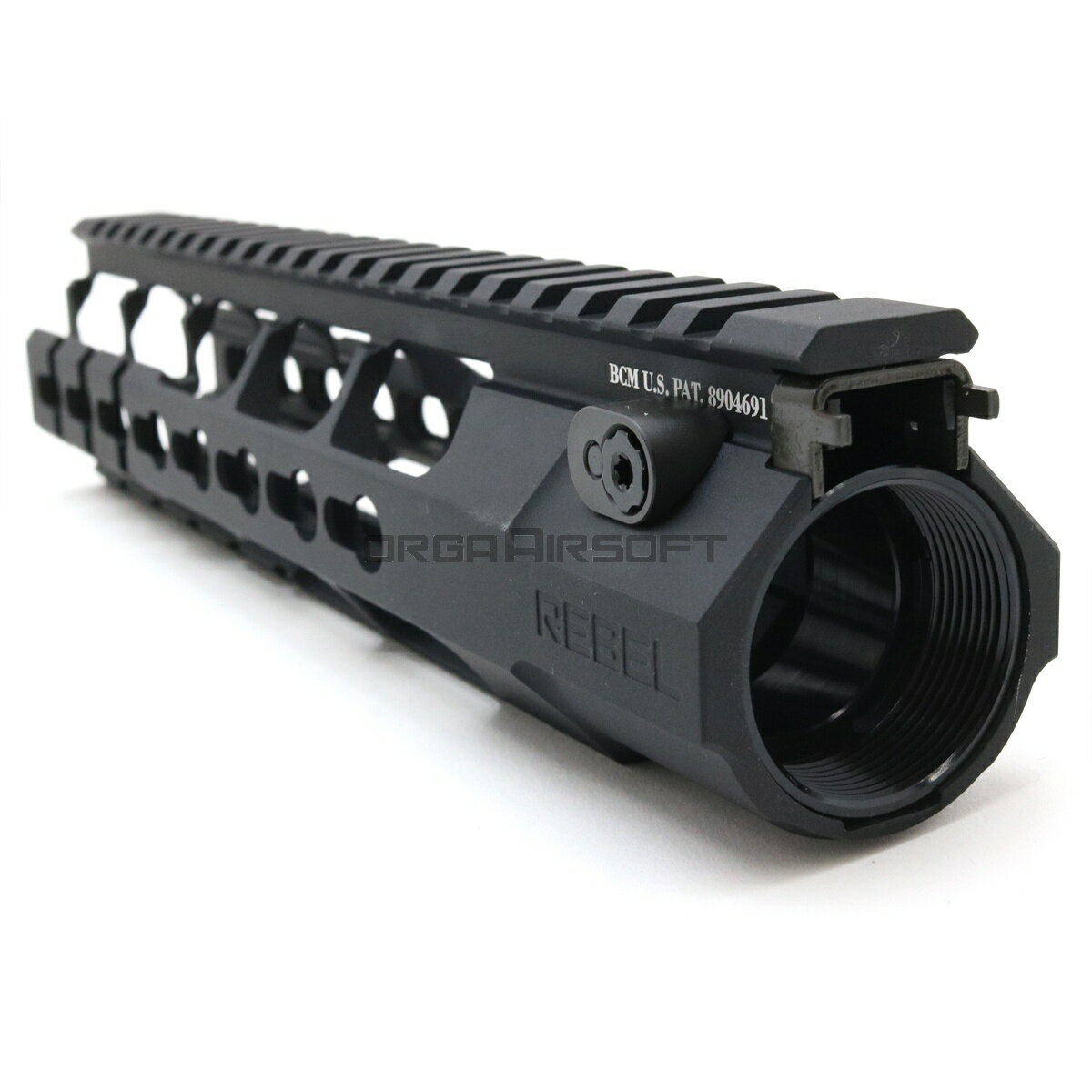 ＼エントリーでポイント10倍／【3月20日20時〜3月26日1時59分まで】IRON AIRSOFT REBEL ARMS タイプ Keymod CQB ハンドガード 9インチ サバゲー アイアンエアソフト トレポン ガスブロ PTW GBB