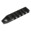SAA KACタイプ KeyModレールセクション 5スロット BK サバゲー