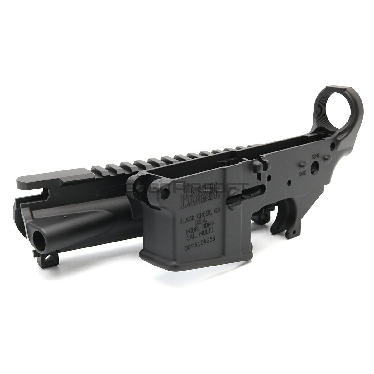 ＼エントリーでポイント10倍／【1月9日20時〜1月16日1時59分まで】鍛造 A7075 80%レシーバーベース 東京マルイMWS用 完成品レシーバー DDM4 V7 BK ガスブロ サバゲー おすすめ