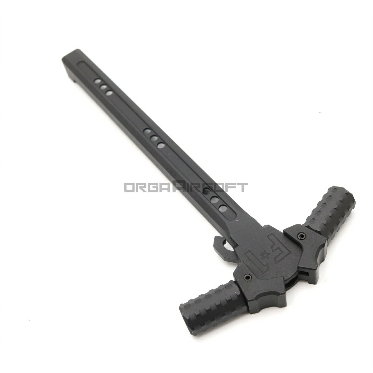 ＼エントリーでポイント10倍／【3月20日20時〜3月26日1時59分まで】IRON AIRSOFT F1 Firearms AR-15 タイプ アンビチャージングハンドル 東京マルイMWS用 BK アイアンエアソフト サバゲー