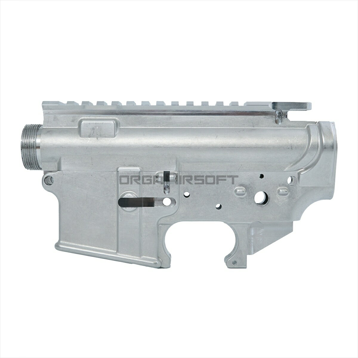 ＼エントリーでポイント10倍／【2月4日20時〜2月10日1時59分まで】【初回予約特典10%OFF】実物80%レシーバー/7075 VFC M4ガスブロ V3用レシーバー ミリタリー仕様 無垢 サバゲー