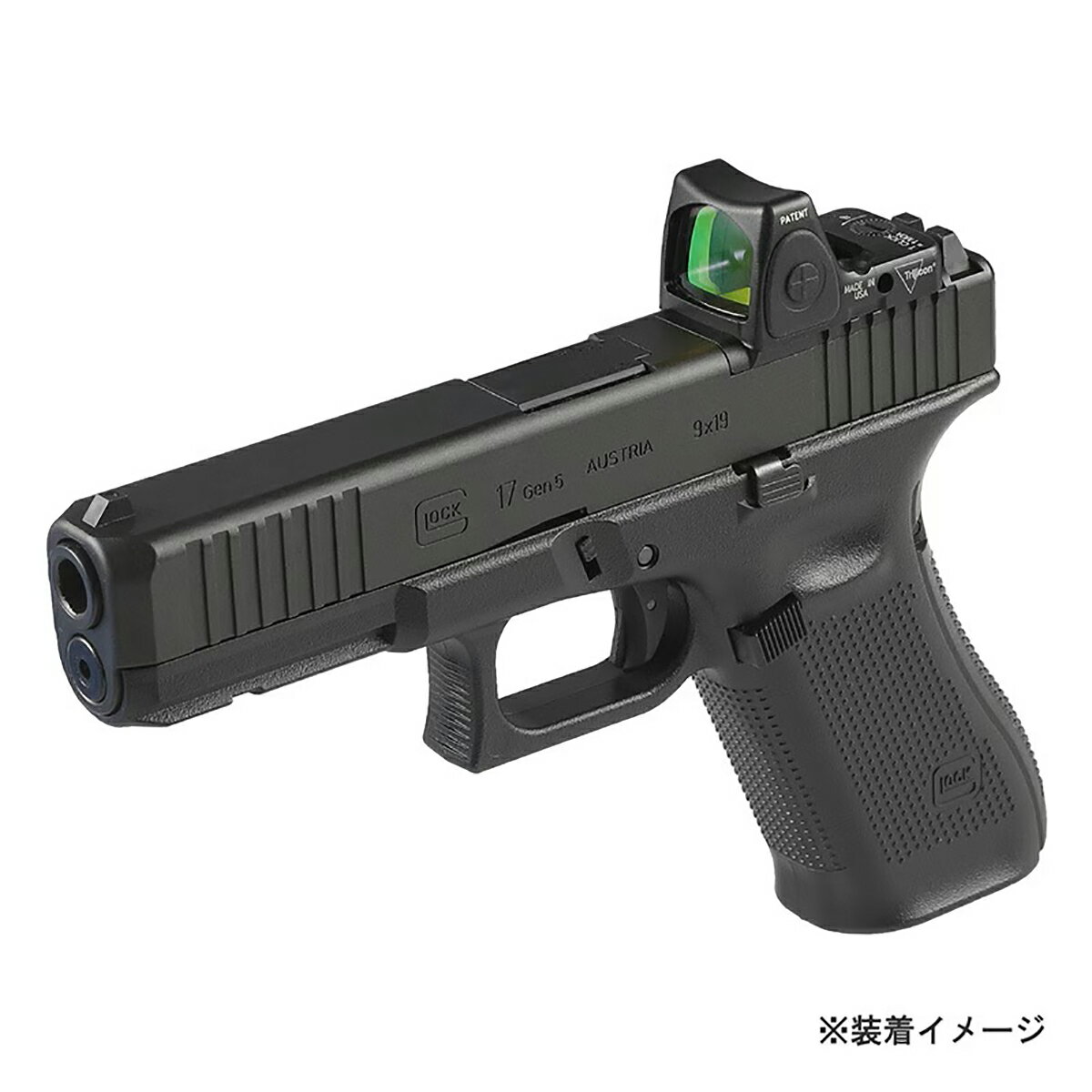 5KU RMR/SRO オプティクスマウント BK 東京マルイ グロック G17/G19 Gen5 MOS適合 ガスブロ サバゲー ハンドガン