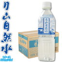 西川町総合開発 月山自然水 500ml×24（1ケース）