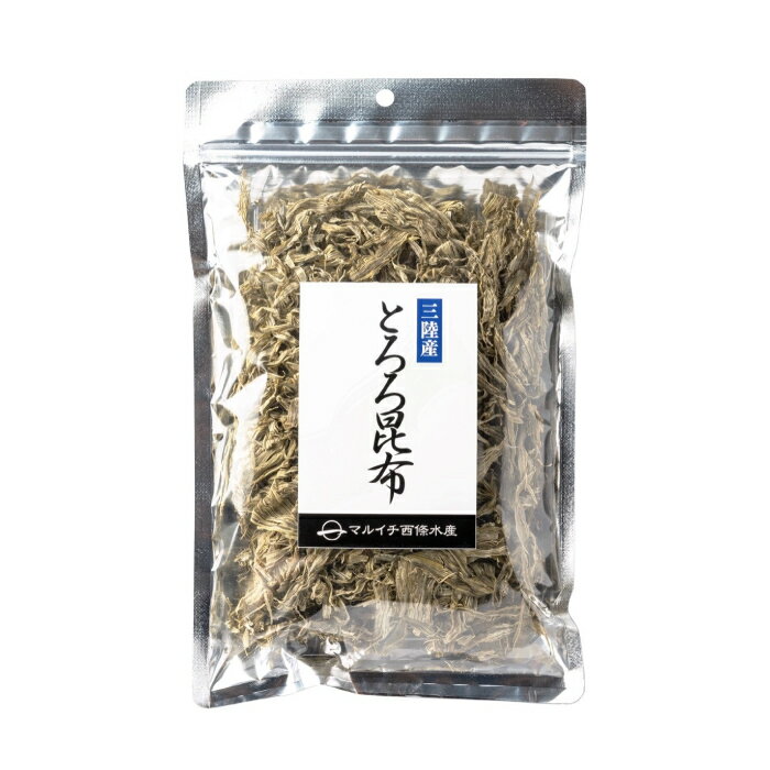 マルイチ西條水産 とろろ昆布 宮城県十三浜産 40g 1