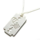 カミソリのイニシャルネックレス カッコイイ&剃刀 手作りオーダー レザー razor イニシャル 日本製 ギフト 結婚祝 プレゼント メンズ フォーマル バレンタインデー ホワイトデー クリスマス sss2 ftss2
