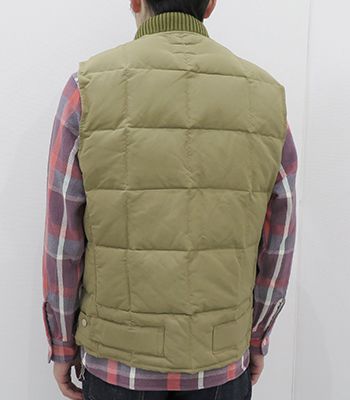 ALASKA SLEEPING BAG アラスカスリーピングバッグ Made in USA|ロクヨンクロス|ダウンベスト『GOOSE DOWN VIKING VEST』【アメカジ・アウトドア】AS15005(DOWN Vest & Jacket)