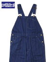 HEAD LIGHT ヘッドライト 実名復刻 9oz.ウォバッシュストライプ|ローバックオーバーオール『9oz. WABASH STRIPE LOW BACK OVERALLS』【アメカジ・ワーク】HD42384(Work pants)