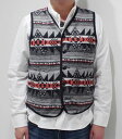 Dapper's _bp[Y |GXe|lCeBup^[uPbg|[NxXgwNative Pattern Blanket VestxyAJWE[Nz1367(Vest)