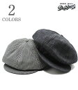 Dapper's ダッパーズ デニム|ヒッコリー|クラシカルキャスケット『Classical Casquette TypeB』【アメカジ・ワーク】1793A
