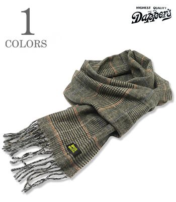 Dapper's ダッパーズ V.FRAAS Made in Germany|アクリル|カシミンク|スカーフ『Cashmink Scarf GLEN CH..