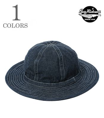 BUZZ RICKSON'S バズリクソンズ メトロハット|デニムアーミーハット『HAT,WORKING,DENIM』【アメカジ・ハット】BR01476