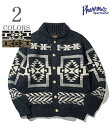 PHERROW'S tF[Y `}|[Q[Wjbg|nhCh|JE`Z[^[wLOW GAUGE KNIT HANDMADE COWICHANxyAJWEJbWz23W-PNS-CARDIGAN