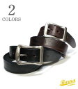 BARNS バーンズ 栃木レザー|ショルダーレザーベルト|BELT『SHOULDER LEATHER BELT』LE-4168