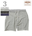 DUBBLEWORKS ダブルワークス 落ち綿|ミニ裏毛|カットオフ|スウェットショートパンツ『SWEAT SHORT PANTS』【アメカジ・カレッジ】84002(Shorts)