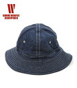 WAREHOUSE ウエアハウス メトロハット|デニムアーミーハット『DENIM ARMY HAT』【アメカジ・ハット】5200(Hat & Cap)