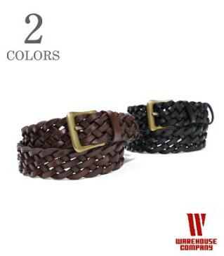WAREHOUSE ウエアハウス メッシュベルト|PLAITED BELT『MESH BELT』【アメカジ・ベルト】6042(Belt)