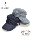 STUDIO D'ARTISAN ステュディオダルチザン デニム|ヒッコリー ワークキャップ『WORK CAP』【アメカジ・ワーク】D7222(Hat & Ca...