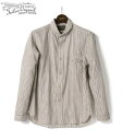 ORGUEIL オルゲイユ インディゴストライプ ショールカラーシャツ『Stripe Shawl Collar Shirt』【アメカジ ワーク】OR-5007E(Long sleeve shirt)