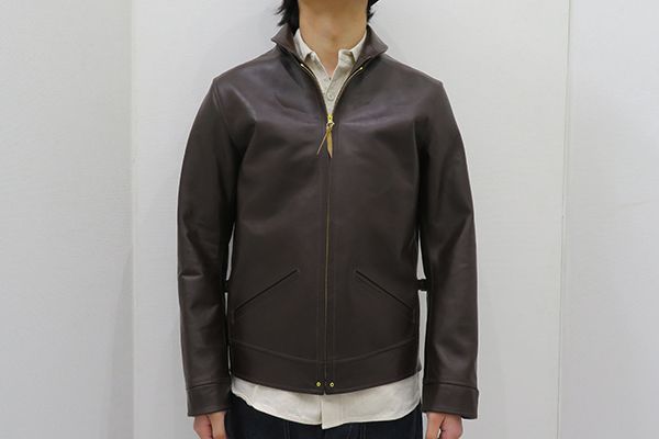 ORGUEILオルゲイユホースレザー|ジッパーコサックジャケット『HorseLeatherCossackJacket』【アメカジ・ワーク】OR-4222