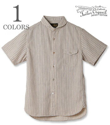 ORGUEIL オルゲイユ 半袖|ショールカラーシャツ『Shawl Collar Short Sleeve Shirt』OR-5007ES
