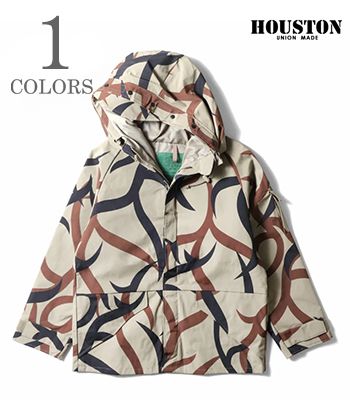 HOUSTON ヒューストン 3 LAYER BONDING NYRON エクワックスパーカー『ECWCS PARKA』【アメカジ ミリタリー】50311