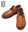 ACE SHOE MFG. 職人によるハンドメイドで、履き心地の良さを重視した貴重な Made in USA!『MOC OXFORD』【アメカジ・ブーツ】MOC...