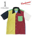 CUSHMAN NbV} |50's|I[vJ[|[{[OVcwCRAZY RAYON BOWLING SHIRTxyAJWE{EOz25455