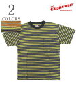 CUSHMAN クッシュマン 半袖|リサイクルコットン|ポケット|ボーダーTシャツ『RECYCLE COTTON BORDER TEE』【アメカジ・カレッジ】26829