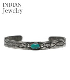 INDIAN JEWELRY フレッドハーヴィースタイル|1930's|ターコイズ|バングル『Fred Harvey Style BANGLE』【アメカジ・ネイティブ】IJ-277(Bangle)