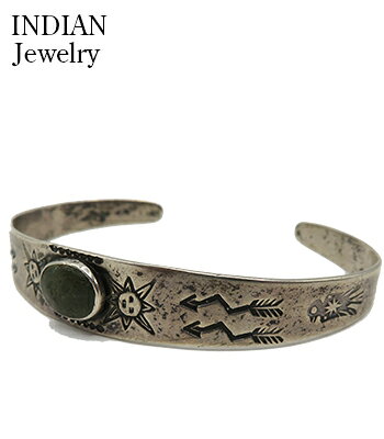 INDIAN JEWELRY フレッドハーヴィースタイル|1940's|ターコイズ|バングル『Fred Ha...